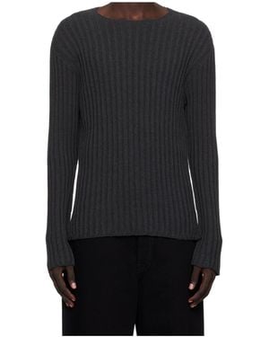 Acne Studios Long-Sleeved Sweater - Black
