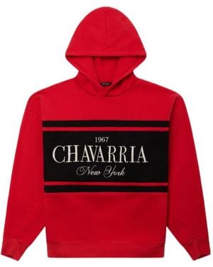 Willy Chavarria Gilroy Hoodie - Red