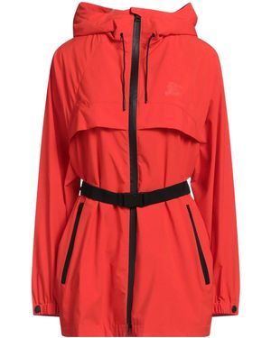 Burberry Solid Color Casual Jacket - Red