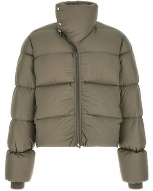 Rick Owens Cropped Down Jacket - Green