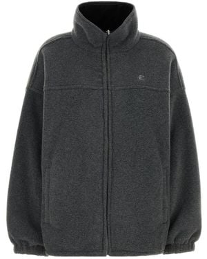 Alexander Wang Reversible Funnel Track Jacket - Black