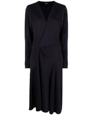 Isabel Marant Wrap Dress - Black