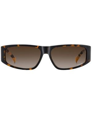 Missoni Logo Detail Sunglasses - Brown