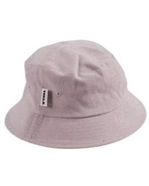 Tekla Cotton Fisherman's Hat - Purple