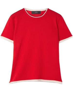 arch4 Selcombe Knitted T-Shirt - Red