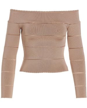 Alexandre Vauthier Strapless Top - White