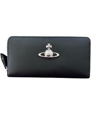 Vivienne Westwood Zip-Around Wallet - Black