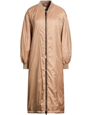 Max Mara Thickened Warm Coat - Natural