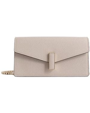 Valextra Envelope Foldover-Top Clutch Bag - Grey