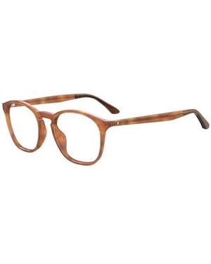 Jimmy Choo Eyewear Round Frame Glasses - Metallic
