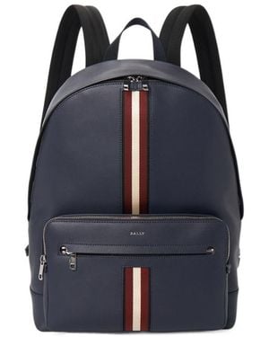 Bally Zippered Backpack - Blue