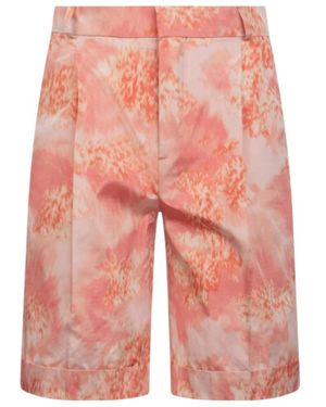 Dior Printed Shorts - Red