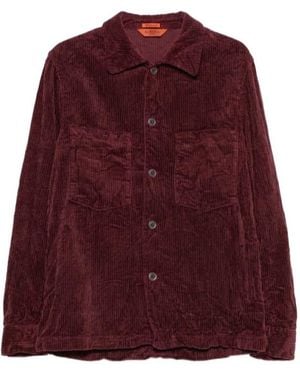 Barena Corduroy Overshirt - Purple
