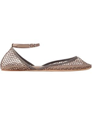 Christopher Esber Ankle-Strap Embellished Ballet Flats - Multicolour