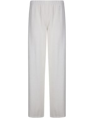 Lisa Yang Aina Elastic-Waist Pants - White