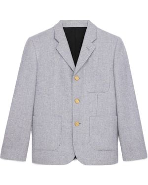 Celine Sorbonne Jacket - Gray