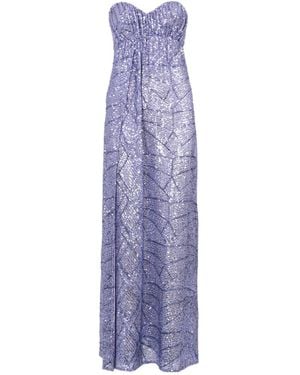 Aniye By Off Shoulder Dress - Purple