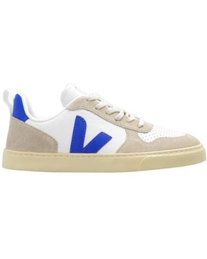 Veja キッズ V-10 ロートップ スニーカー - Blue
