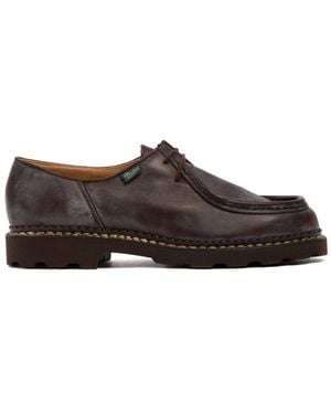 Paraboot Lace-Up Business Casual Shoes - Brown