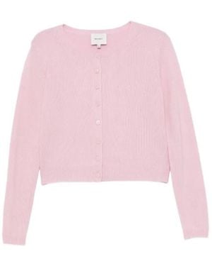 Reformation Clara Cardigan - Pink