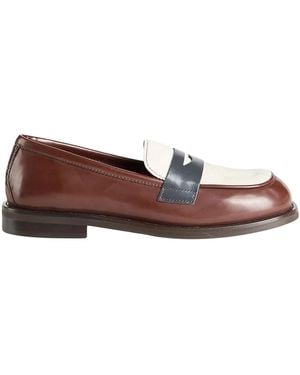 MAX&Co. Multi-coloured Loafers - Brown