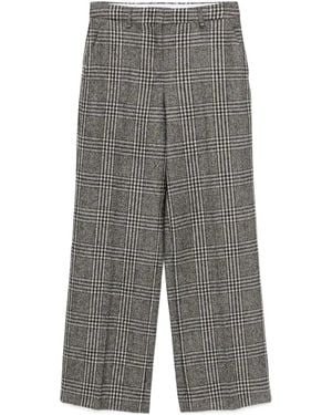 Lorena Antoniazzi Belt-Loop Casual Trousers - Grey