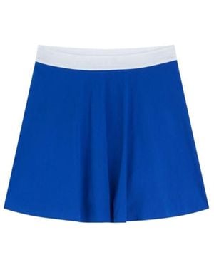 J.Lindeberg Mimi Stretch-Design Skorts - Blue