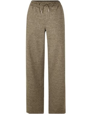 Varley Drawstring Waist Wide-Leg Trousers - Grey