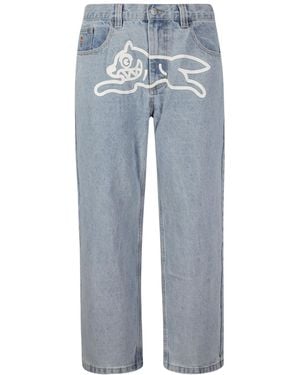 ICECREAM Running Dog Double Scoop Jeans - Blue