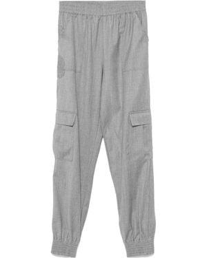 Ermanno Scervino Corded-Lace Trousers - Grey