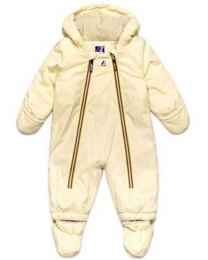 K-Way Hooded Jumpsuit - Natural