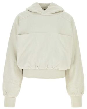 Entire studios Oversized Hooded Jumper - White