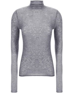 Pinko Moss Turtleneck Jumper - Blue