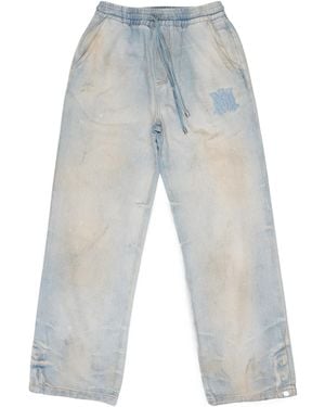 Amiri Drawstring Denim Trousers - Blue