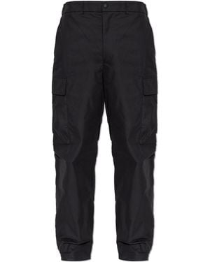 Moncler Cotton Blend Pants - Black