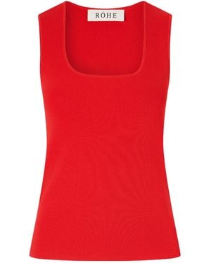 Rohe Knitted Tank - Red