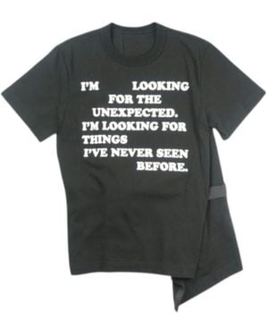Sacai Short-Sleeved T-Shirt - Black