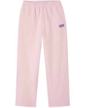 American Vintage Logo Joggers - Pink
