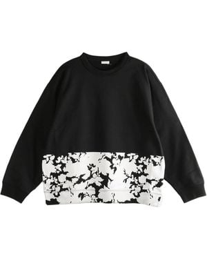 Dries Van Noten Long-Sleeved Sweatshirt - Black
