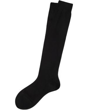 Brunello Cucinelli Calf-Length Socks - Black