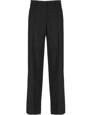 Brunello Cucinelli Pleated Tailored Trousers - Black