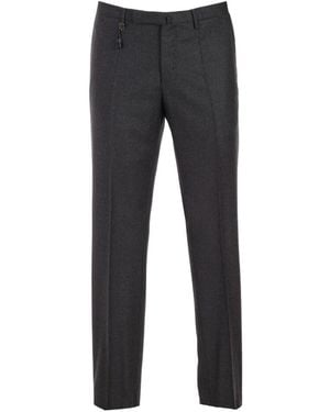 Incotex Slim-Fit Tailored Pants - Gray