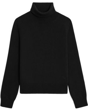 Celine Turtleneck Jumper - Black