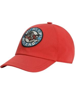 Dolce & Gabbana Appliqué Baseball Cap - Red