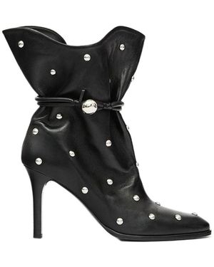 Isabel Marant Heeled Ankle Boots 'Lolya' - Black