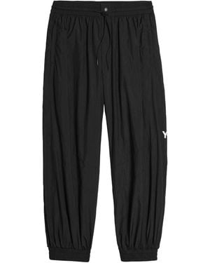 Y-3 Slim-Fitting Sport Trousers - Black