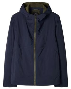 Paul Smith Festival Hooded Jacket - Blue