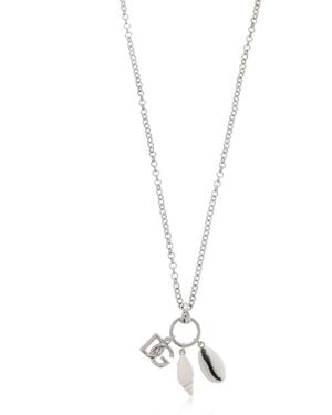 Dolce & Gabbana Pendant Detailed Necklace - Multicolour