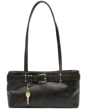 OSOI Dual-Handle Shoulder Bag - Black