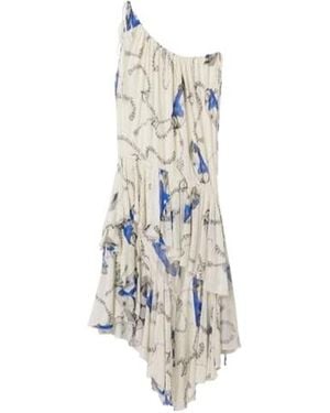 Burberry Sleeveless Dress - White